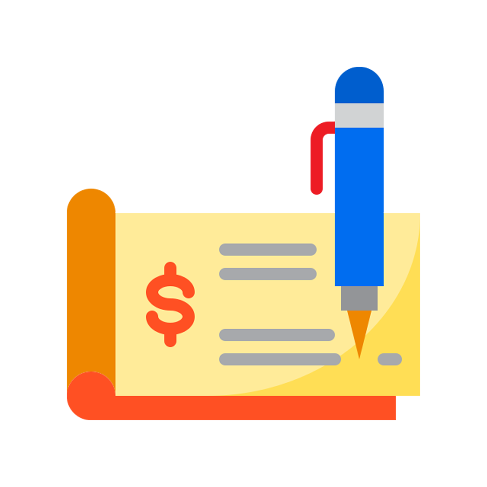 Cheque Sticker Transparent Clipart
