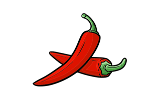 Chili Free Sticker PNG