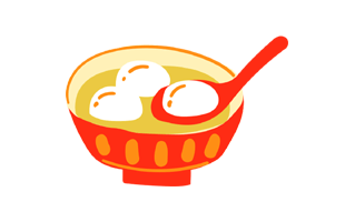 Chinese Food Sticker PNG