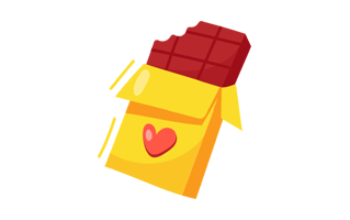 Chocolate Bar Free Sticker PNG