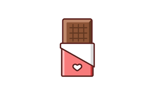 Chocolate Free Sticker PNG