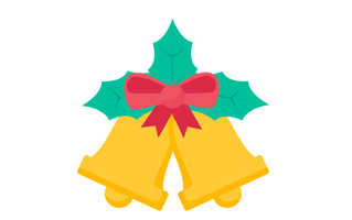 Christmas Bell Sticker PNG