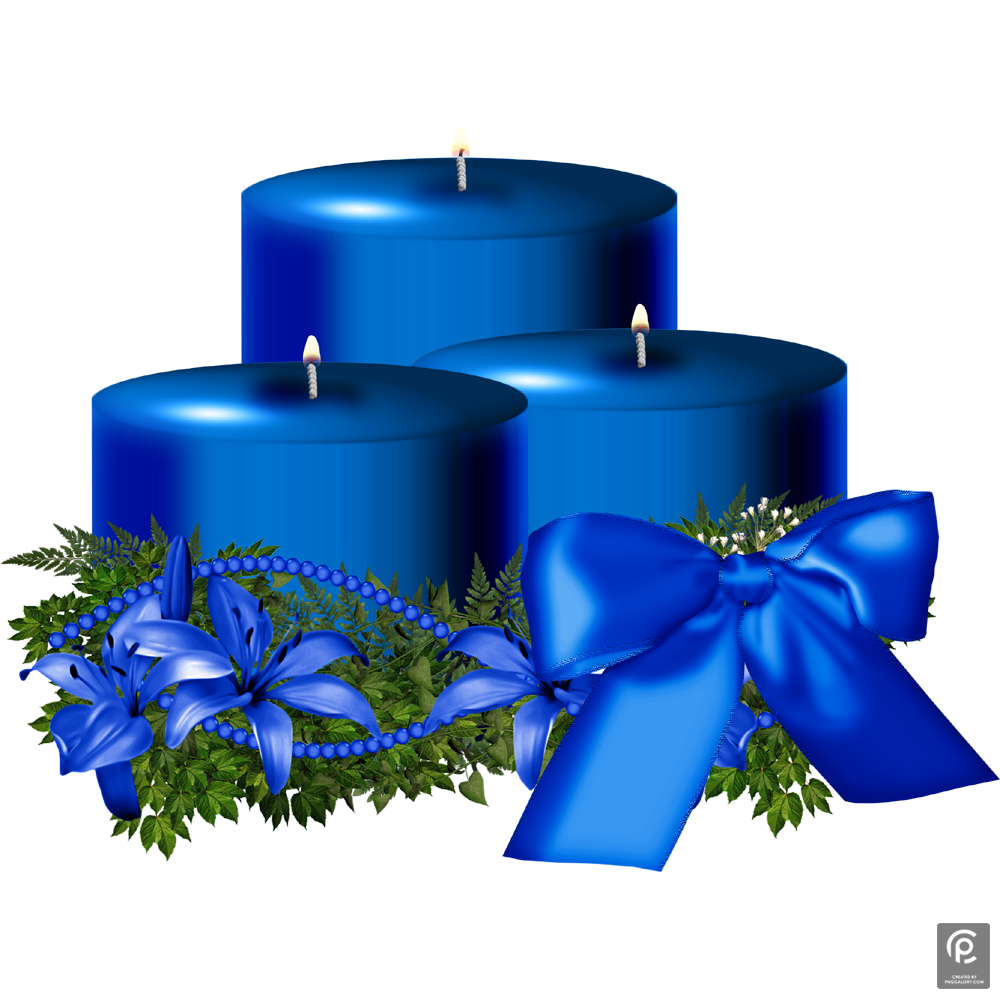 Christmas Candle Transparent Picture