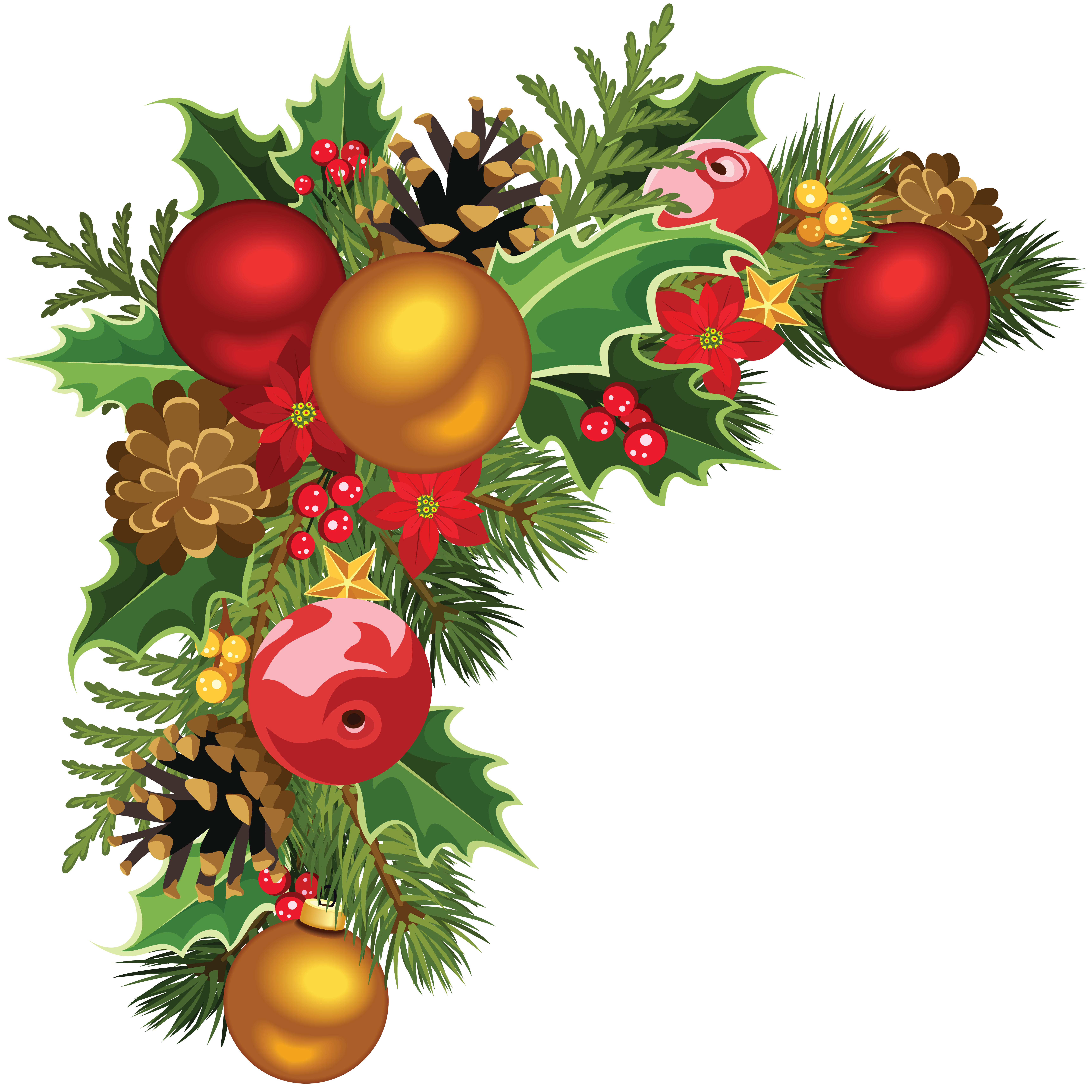 Christmas Garland Transparent Picture