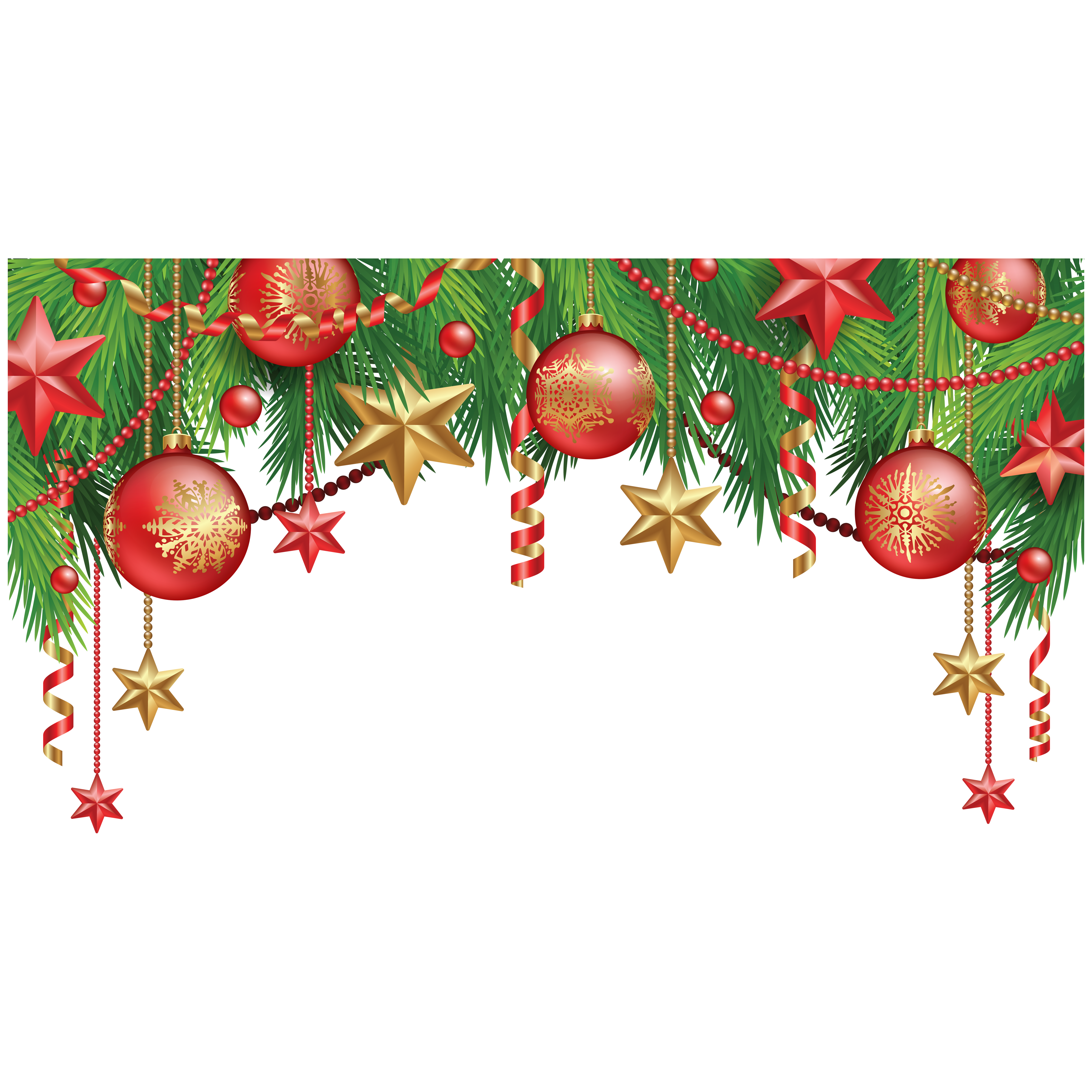 Christmas Garland Transparent Logo