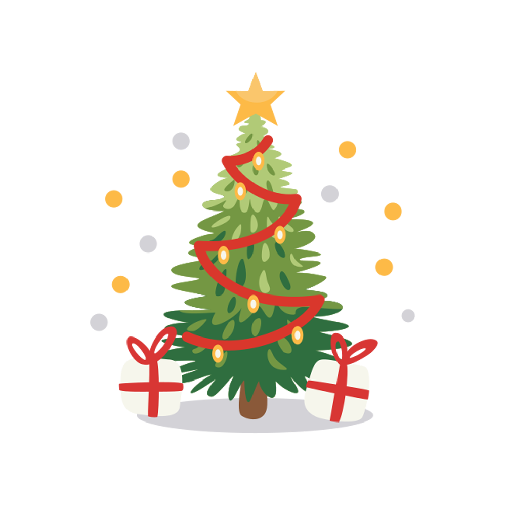 Christmas Tree Free Sticker Transparent Photo