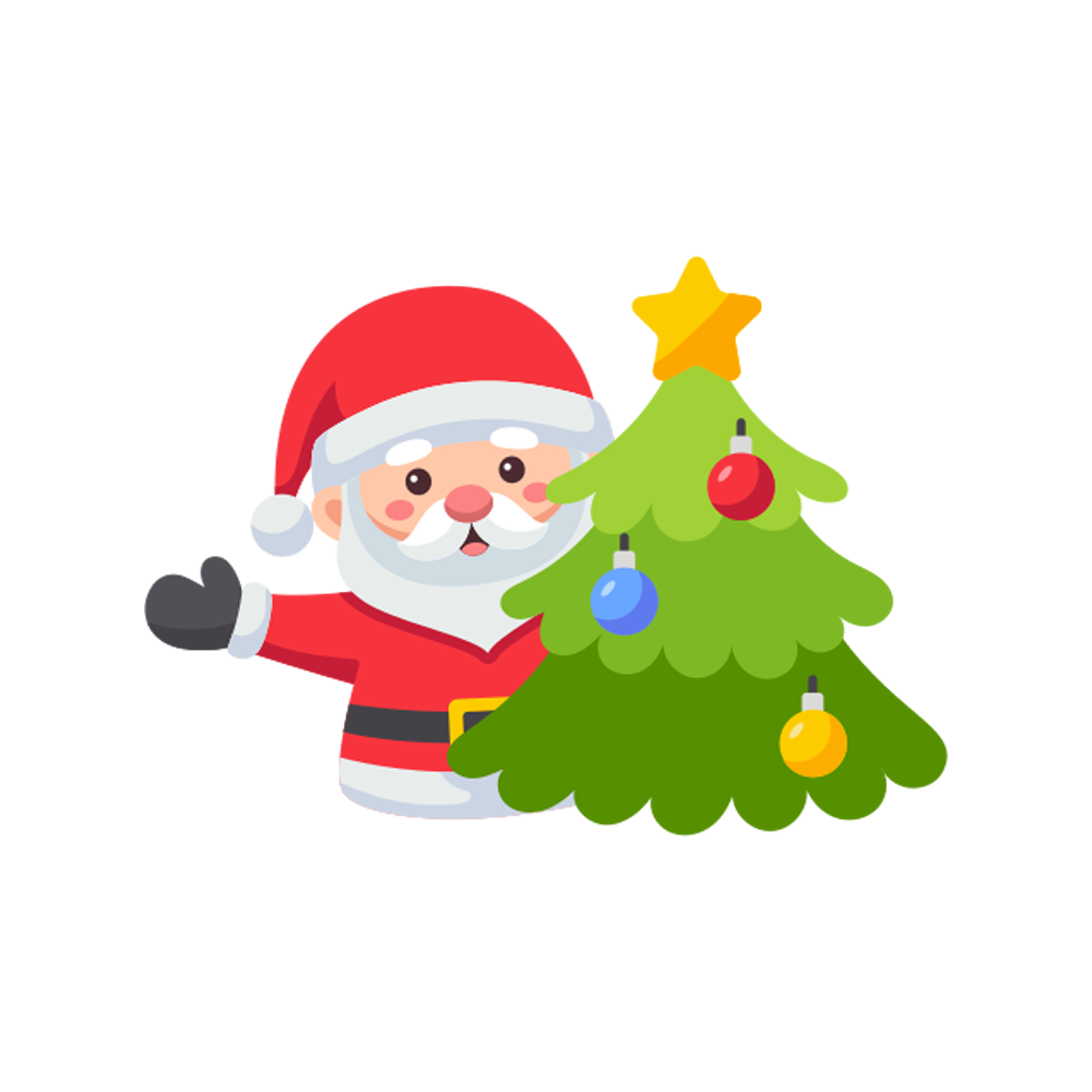 Christmas Tree Free Sticker Transparent Picture