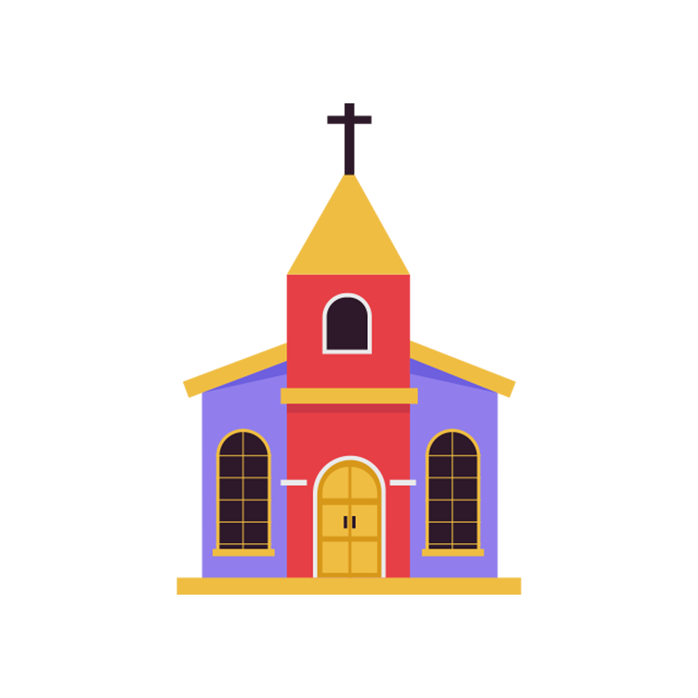 Church Free Sticker Transparent Picture