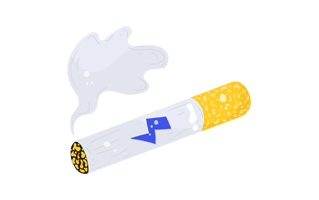 Cigarette Free Sticker PNG