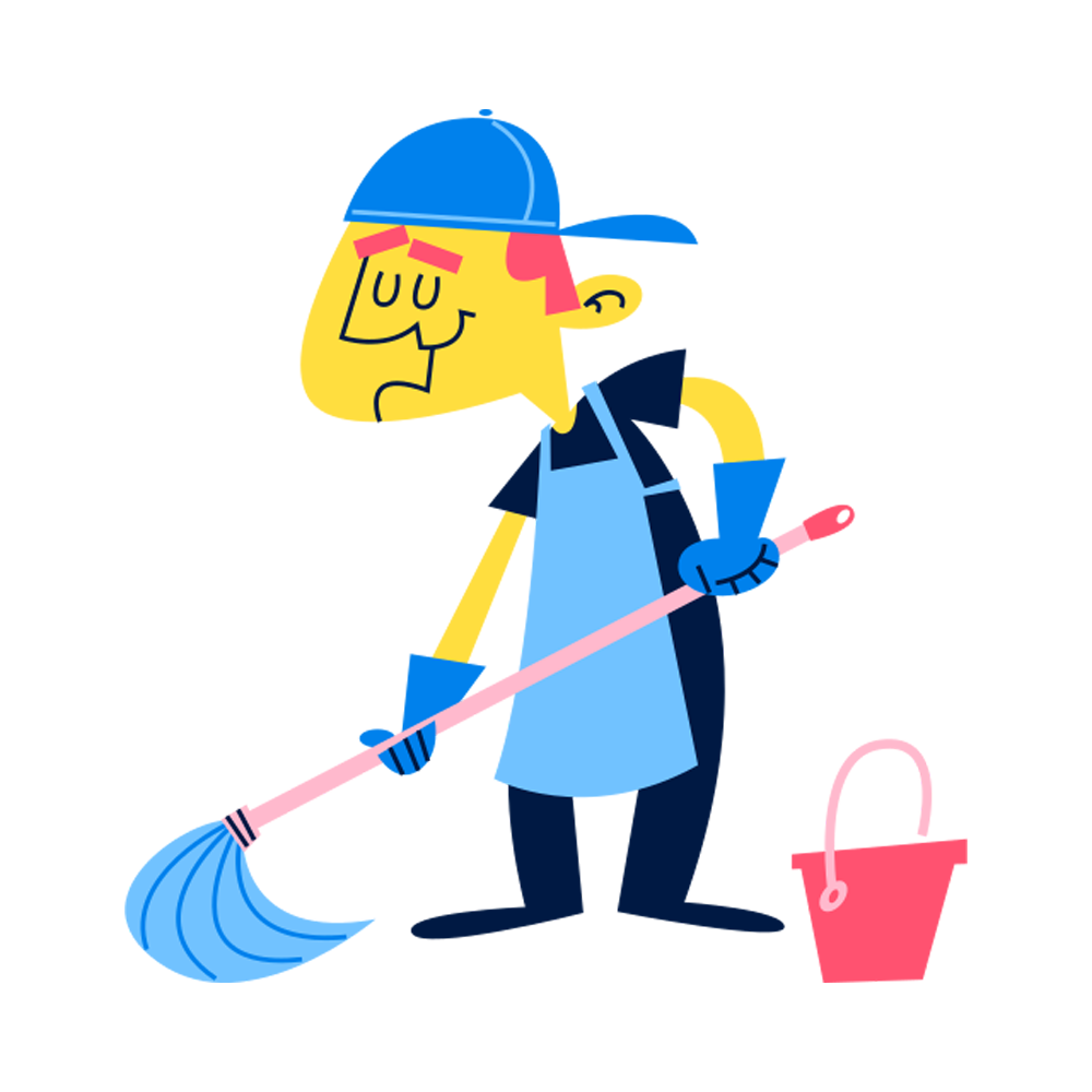 Cleaner Sticker Transparent Photo