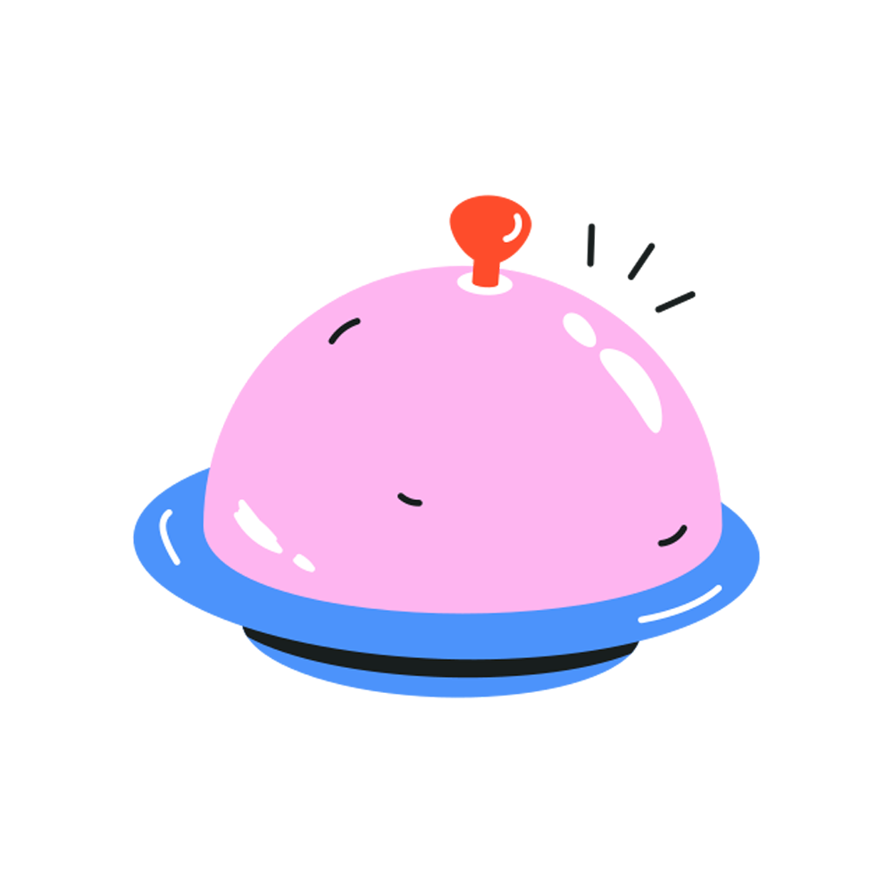 Cloche Free Sticker Transparent Image