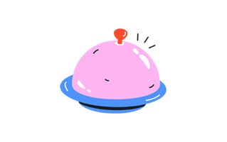 Cloche Free Sticker PNG