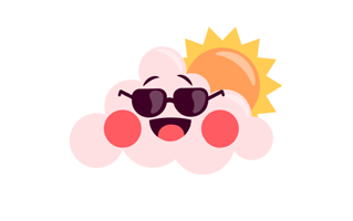 Cloud Free Sticker PNG