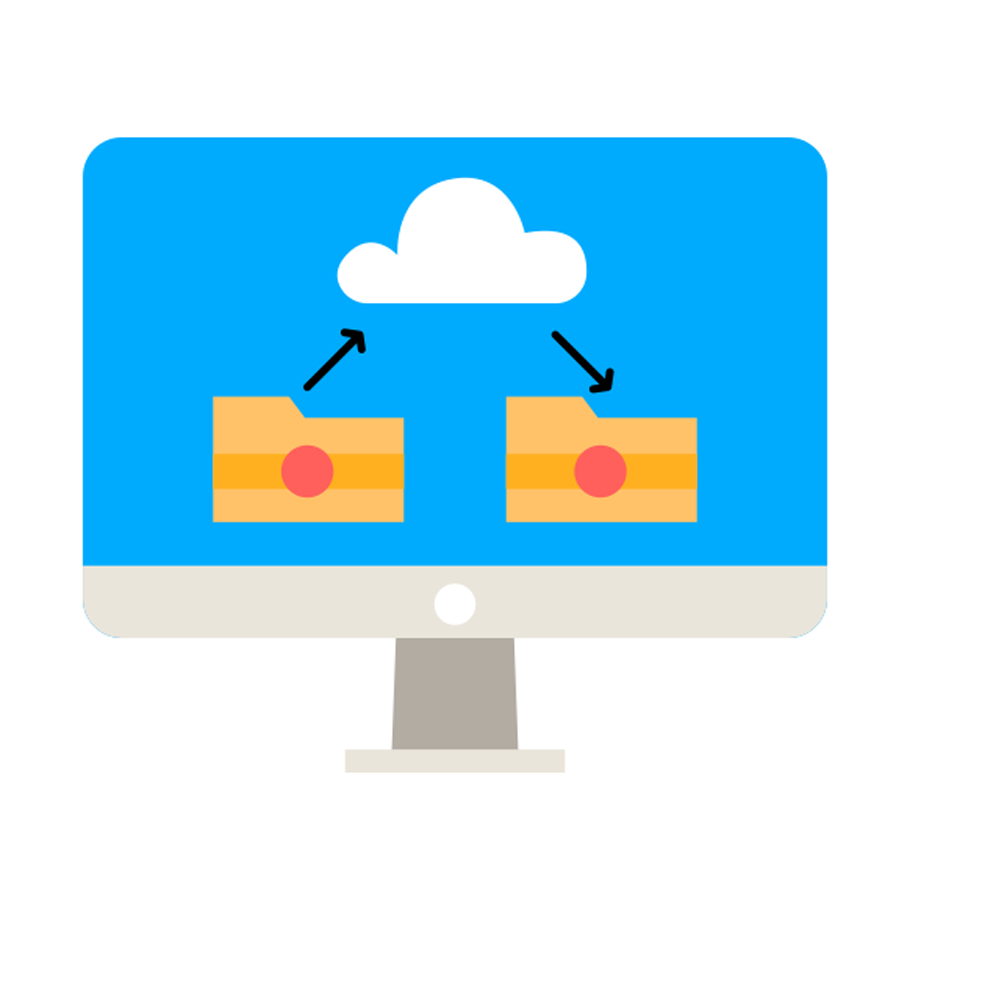 Cloud Storage Free Sticker Transparent Image