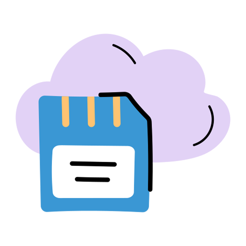 Cloud Storage Free Sticker Transparent Photo