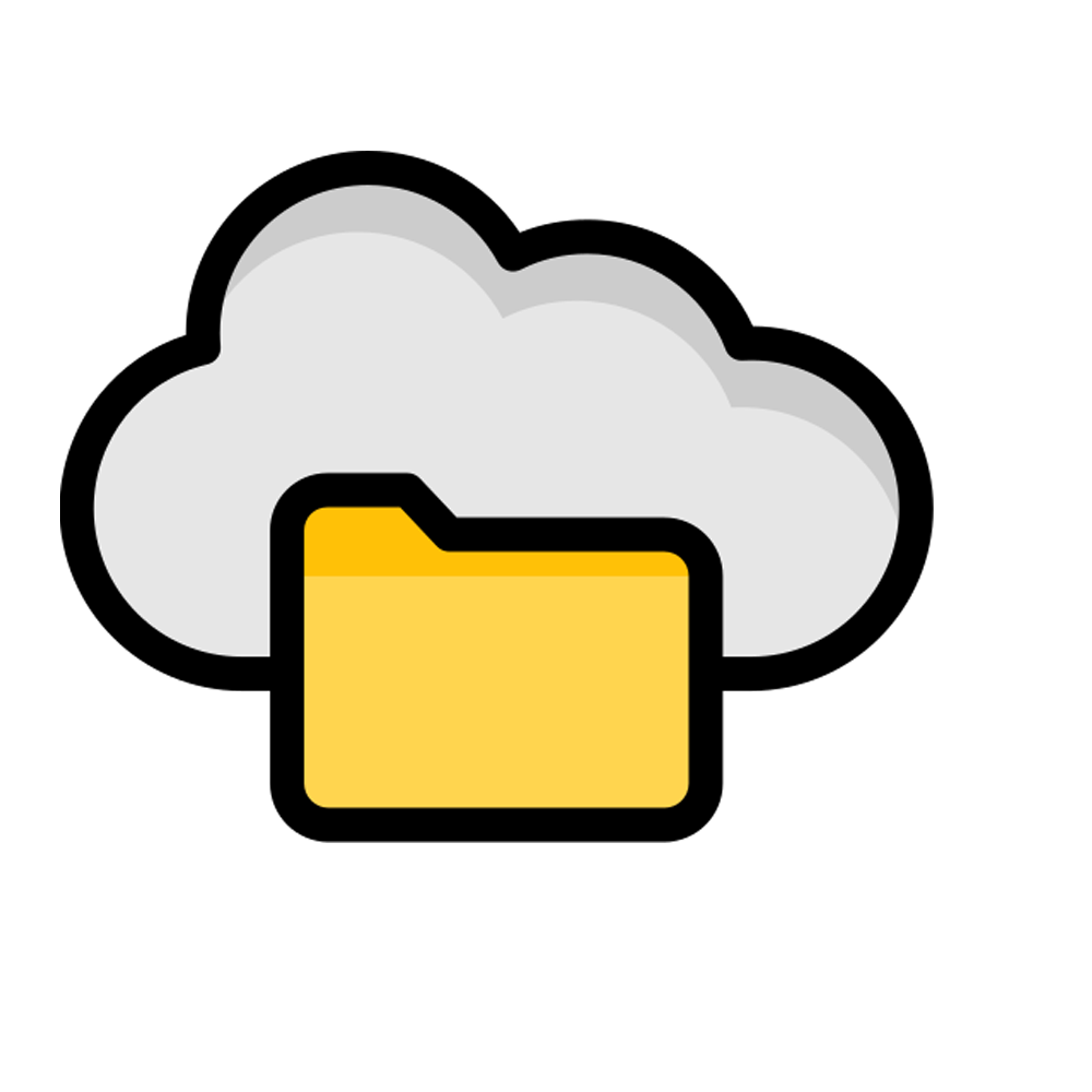 Cloud Storage Free Sticker Transparent Gallery