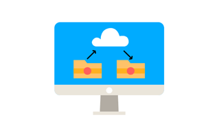 Cloud Storage Free Sticker PNG