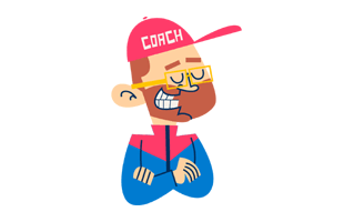 Coach Sticker PNG