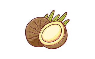 Coconut Sticker PNG