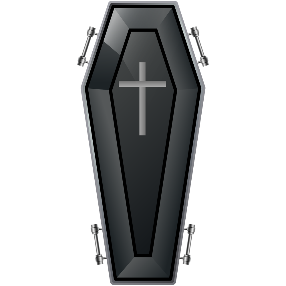 Coffin Halloween Transparent Image
