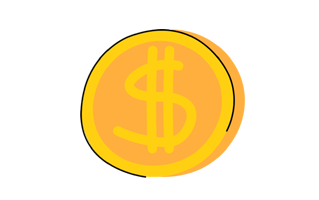 Coin Free Sticker PNG