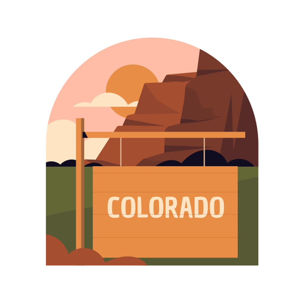 Colorado Sticker Transparent Picture