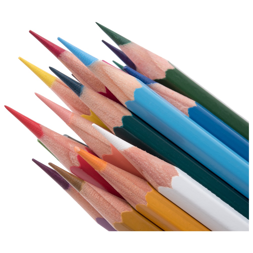 Coloured Pencil  Transparent Clipart