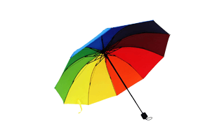 Colourful Umbrella PNG