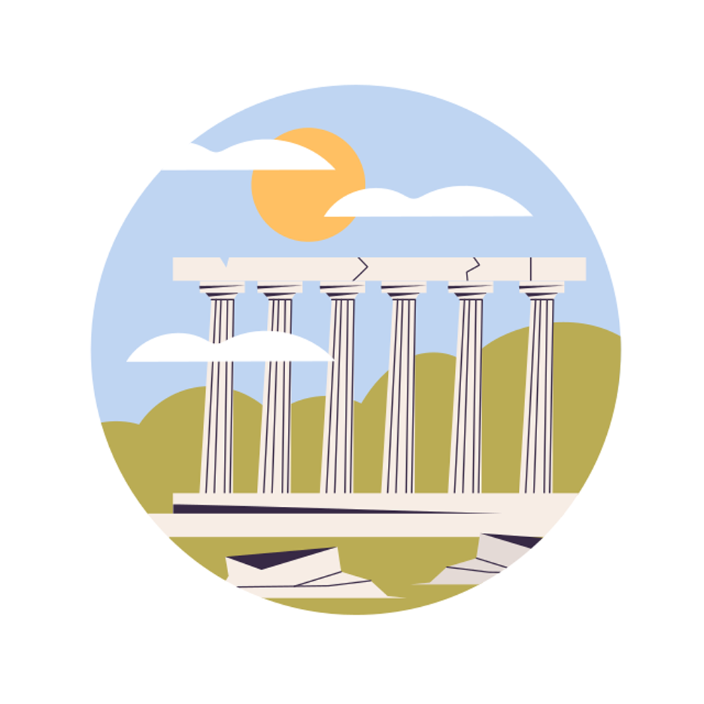 Column Free Sticker Transparent Photo