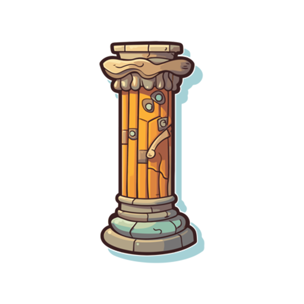 Column Free Sticker Transparent Clipart