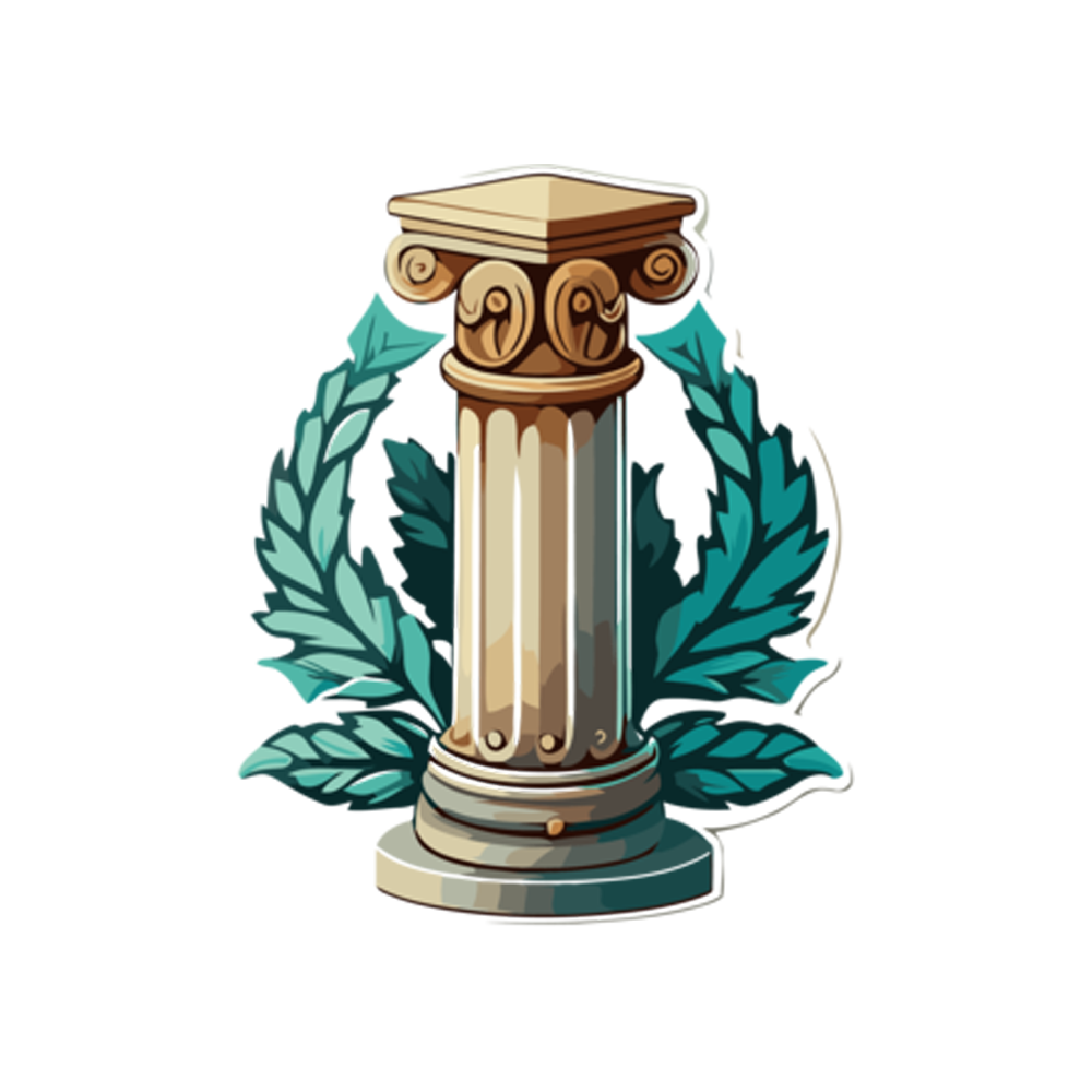 Column Free Sticker Transparent Gallery