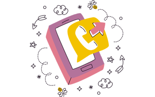 Communication Sticker PNG