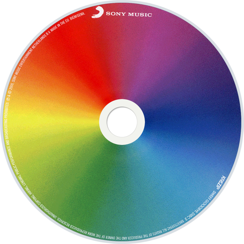 Compact DVD Disk Transparent Picture