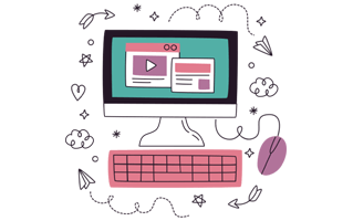 Computer Free Sticker PNG