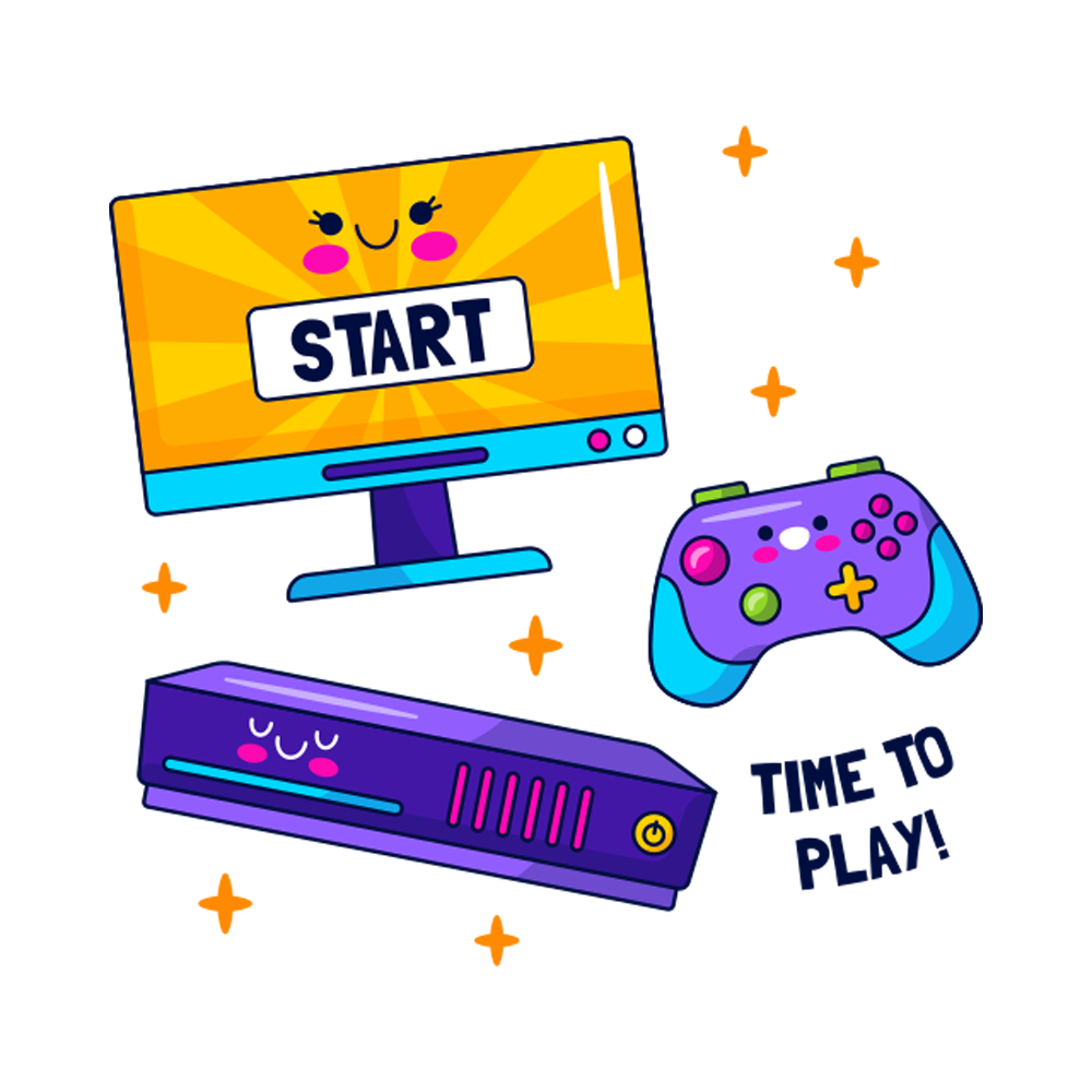 Computer Game Stickers Transparent Picture