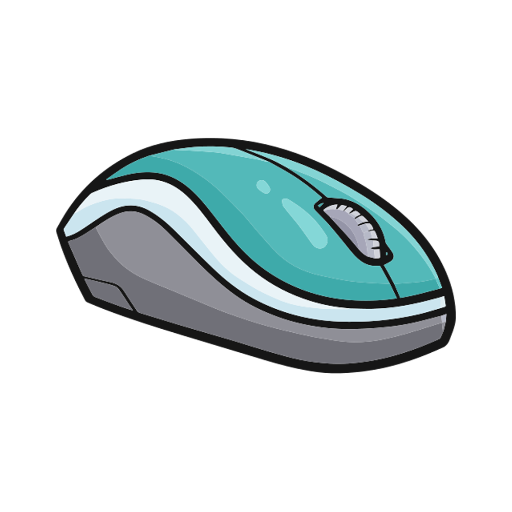 Computer Mouse Free Sticker Transparent Image