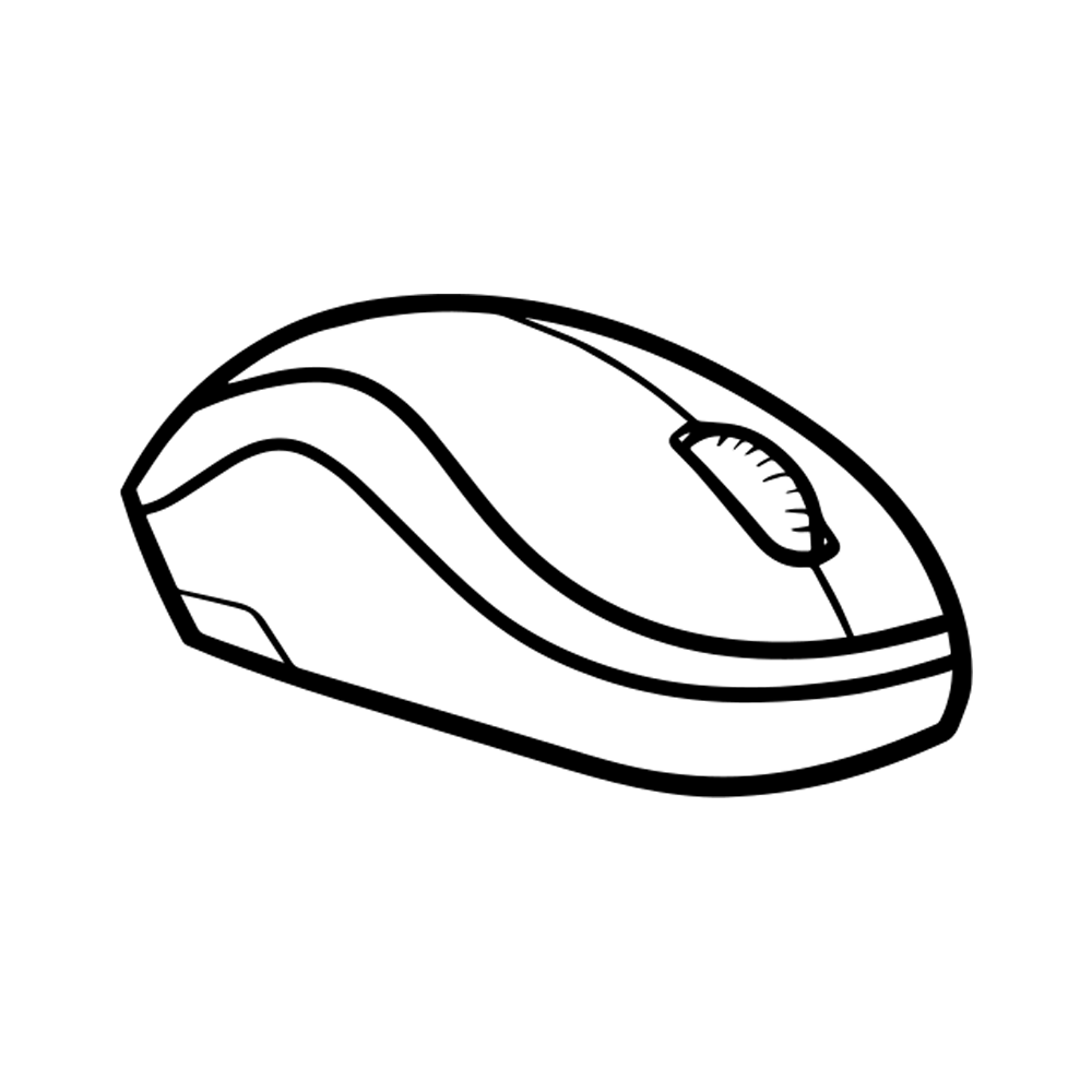 Computer Mouse Sticker Transparent Picture