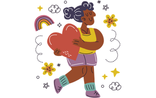 Confidence Sticker PNG