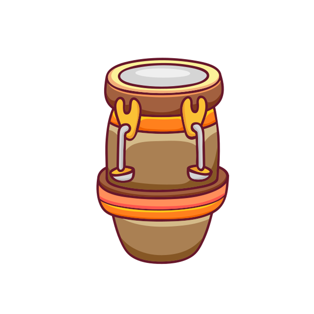 Conga Free Sticker Transparent Photo