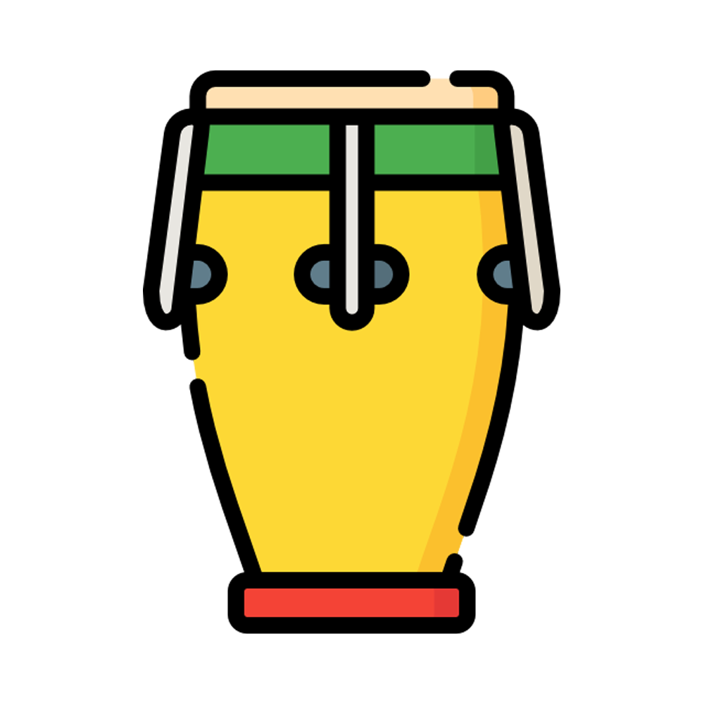 Conga Sticker Transparent Image