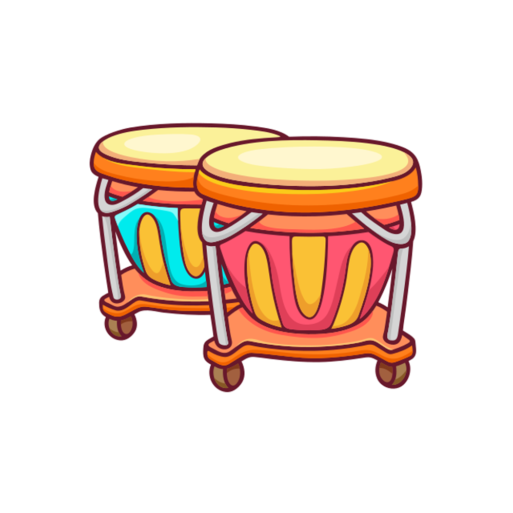 Conga Sticker Transparent Clipart