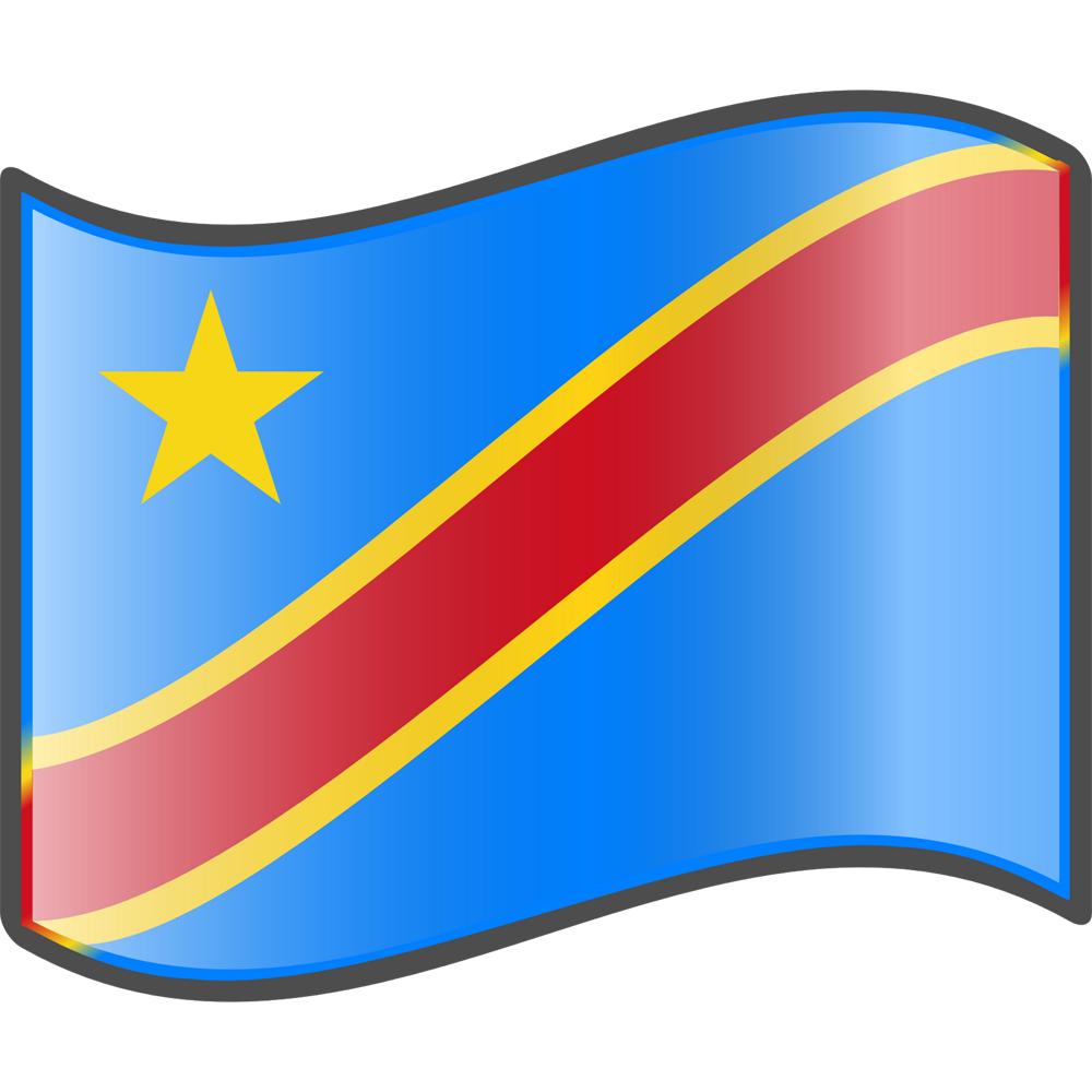 Congo Flag Transparent Photo