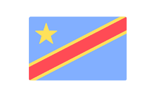 Congo Flag PNG