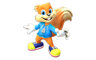 Conker The Squirrel PNG