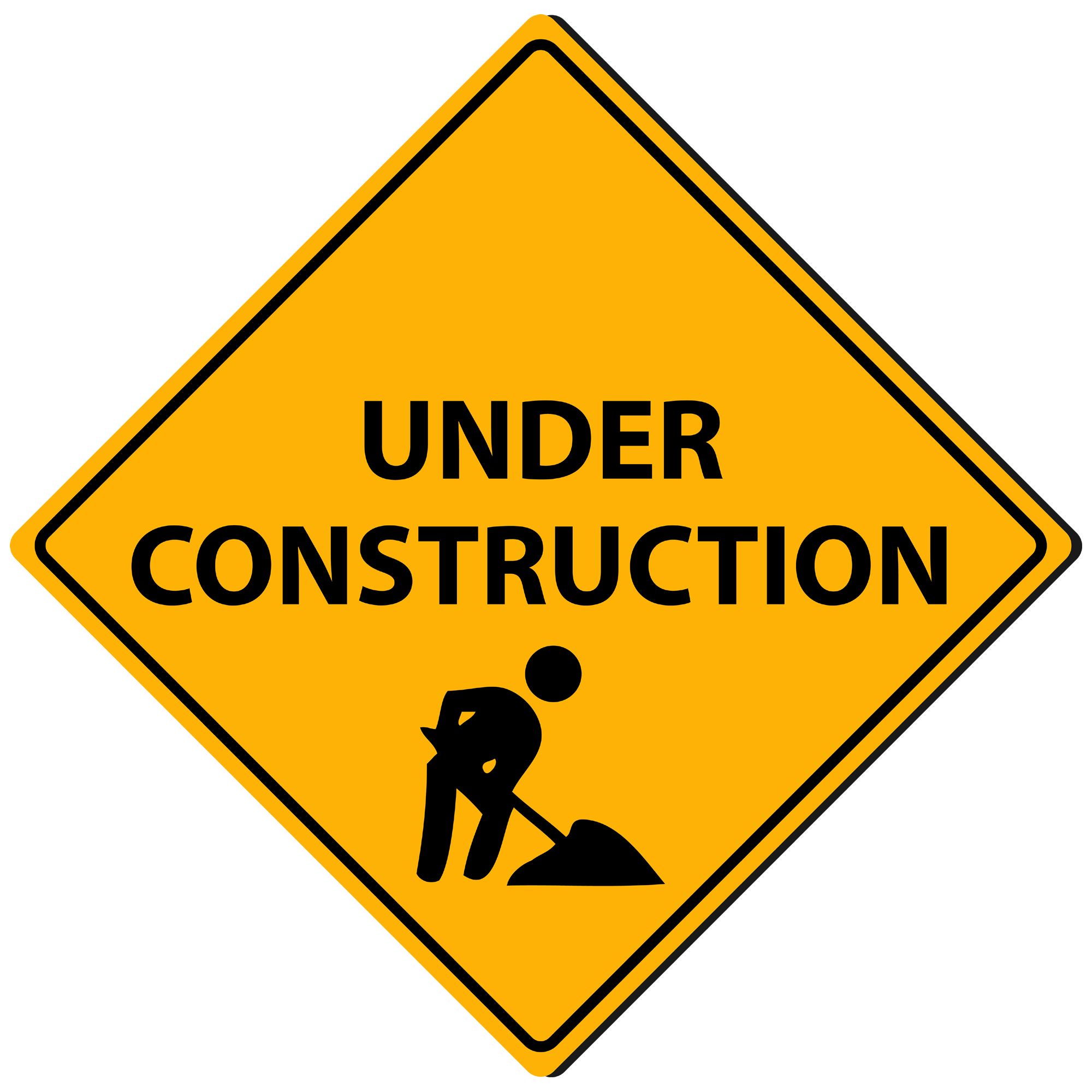 Construction Sign  Transparent Gallery