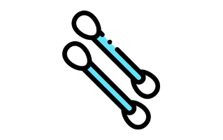 Cotton Buds Sticker PNG