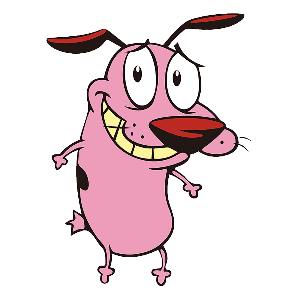 Courage The Cowardly Dog Transparent Clipart