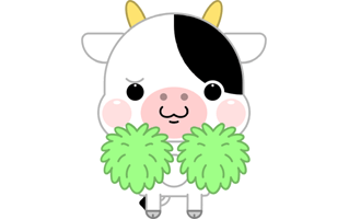 Cow Free Sticker PNG