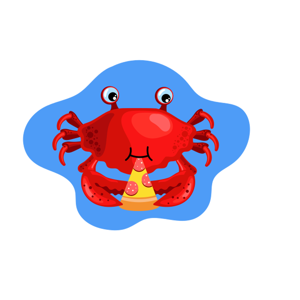 Crab Free Sticker Transparent Gallery