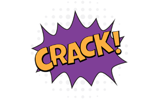 Crack Sticker PNG